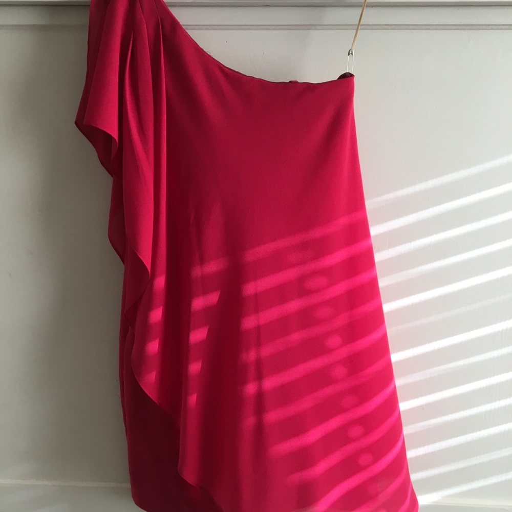 Aqua Brand One Shoulder Dress